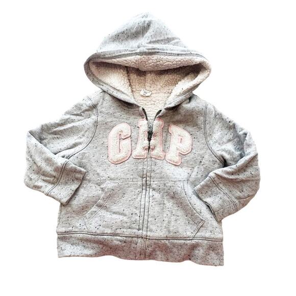 GAP Other - Gap Sherpa Lined Hoodie sz 2T Fleece Lined Gap Hoodie 2T